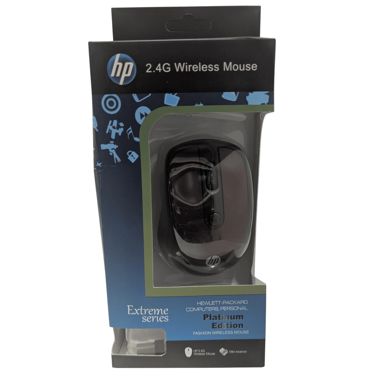 HP Wireless Mouse with USB Receiver Image 2